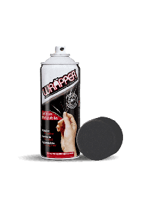 WRAPPER - Wrapper, pellicola spray rimovibile, 400 ml - Nero metallizzato